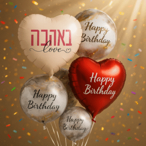 בלונים גדולים לכל אירוע – ימי הולדת, ימי נישואין וכל רגע חגיגי